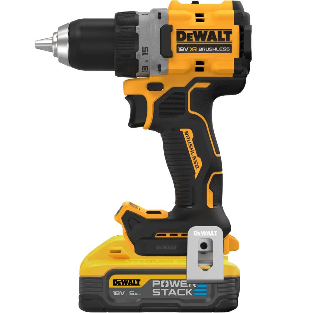 Дриль-шуруповерт DEWALT DCD800H2T Тип живлення акумулятор