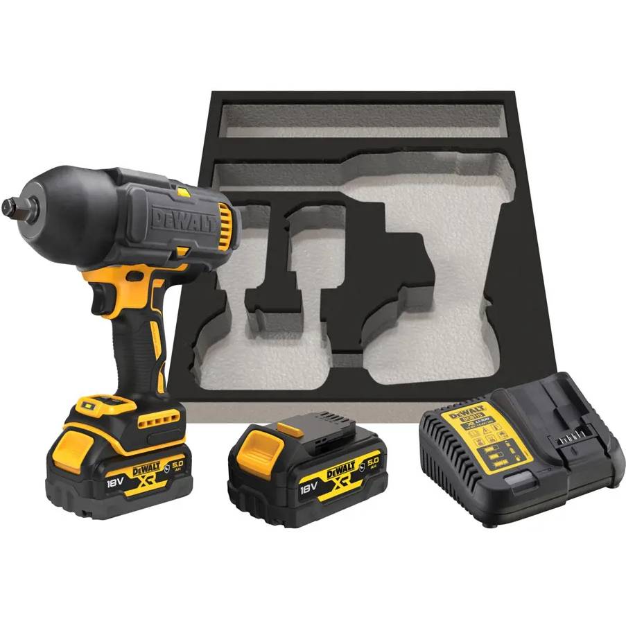 Гайковерт ударный DEWALT DCF900P2G Тип аккумулятора Li-Ion