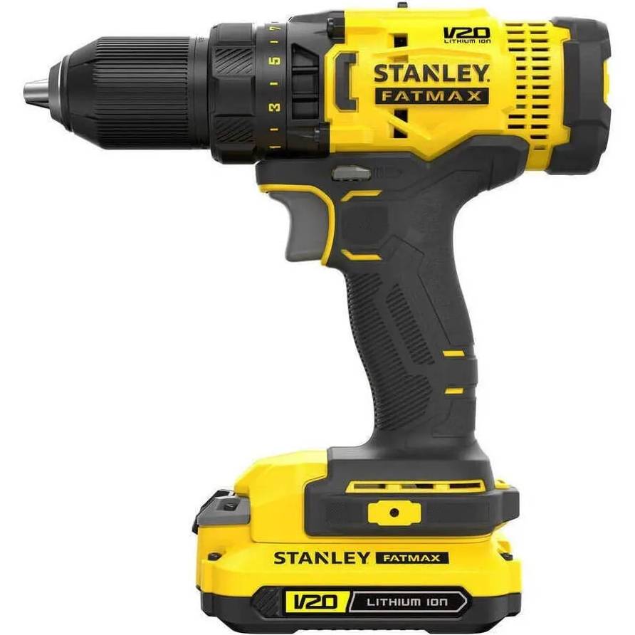 Дриль-шуруповерт STANLEY SFMCD700C2K Патрон швидкозатискний