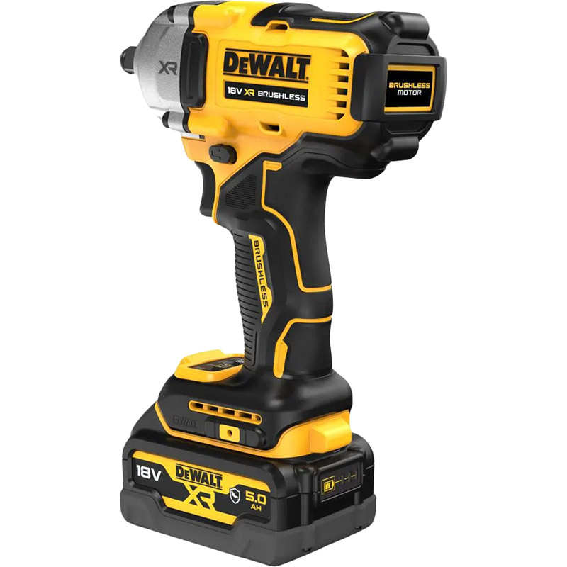 Гайковерт ударний DEWALT DCF891P2G Аксесуари в комплекті 2 акумулятора