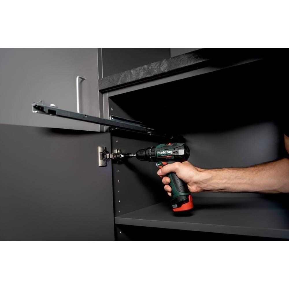 Дриль-шуруповерт METABO PowerMaxx SB BL (601784500) Тип живлення акумулятор