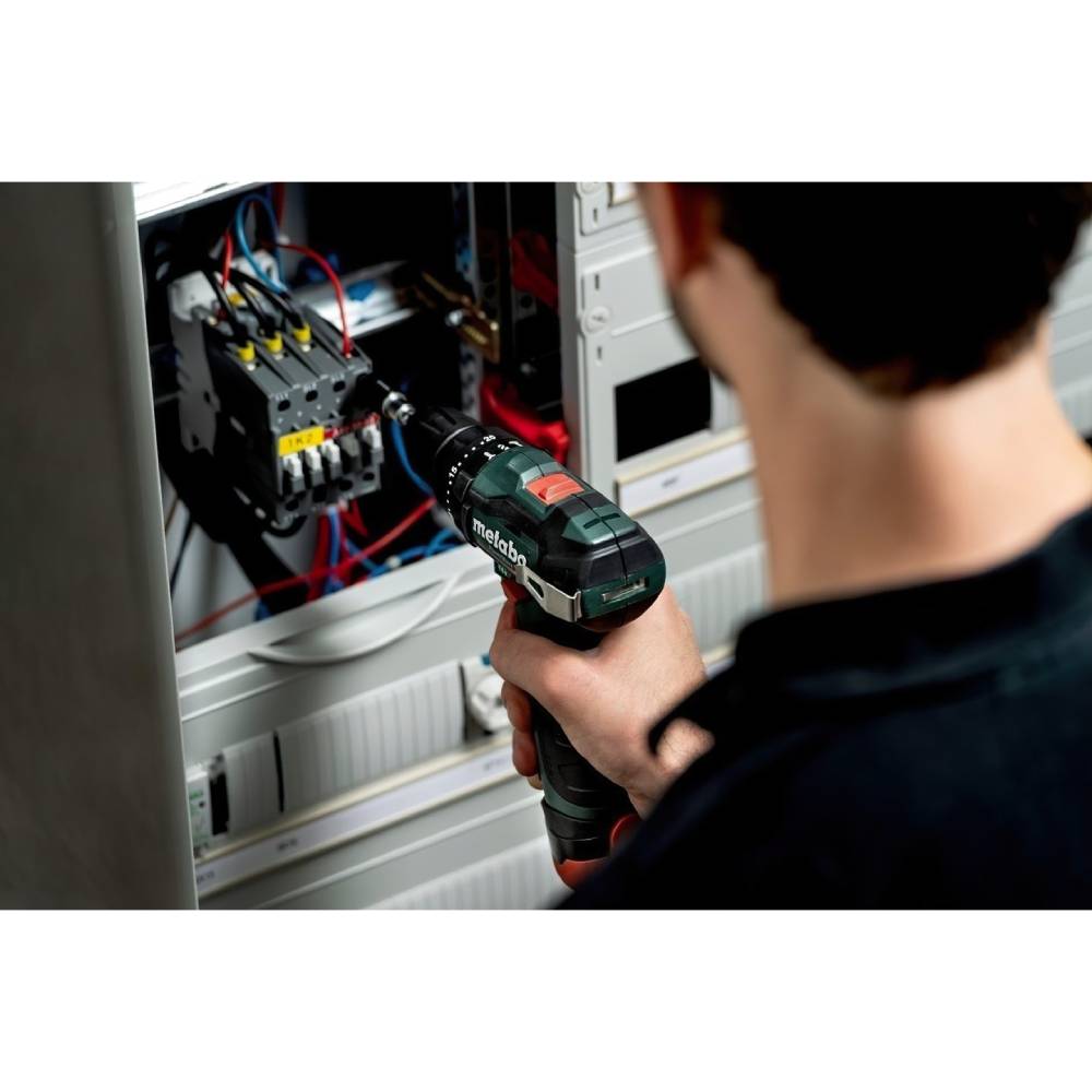 Дриль-шуруповерт METABO PowerMaxx SB BL (601784500) Аксесуари в комплекті 2 акумулятора