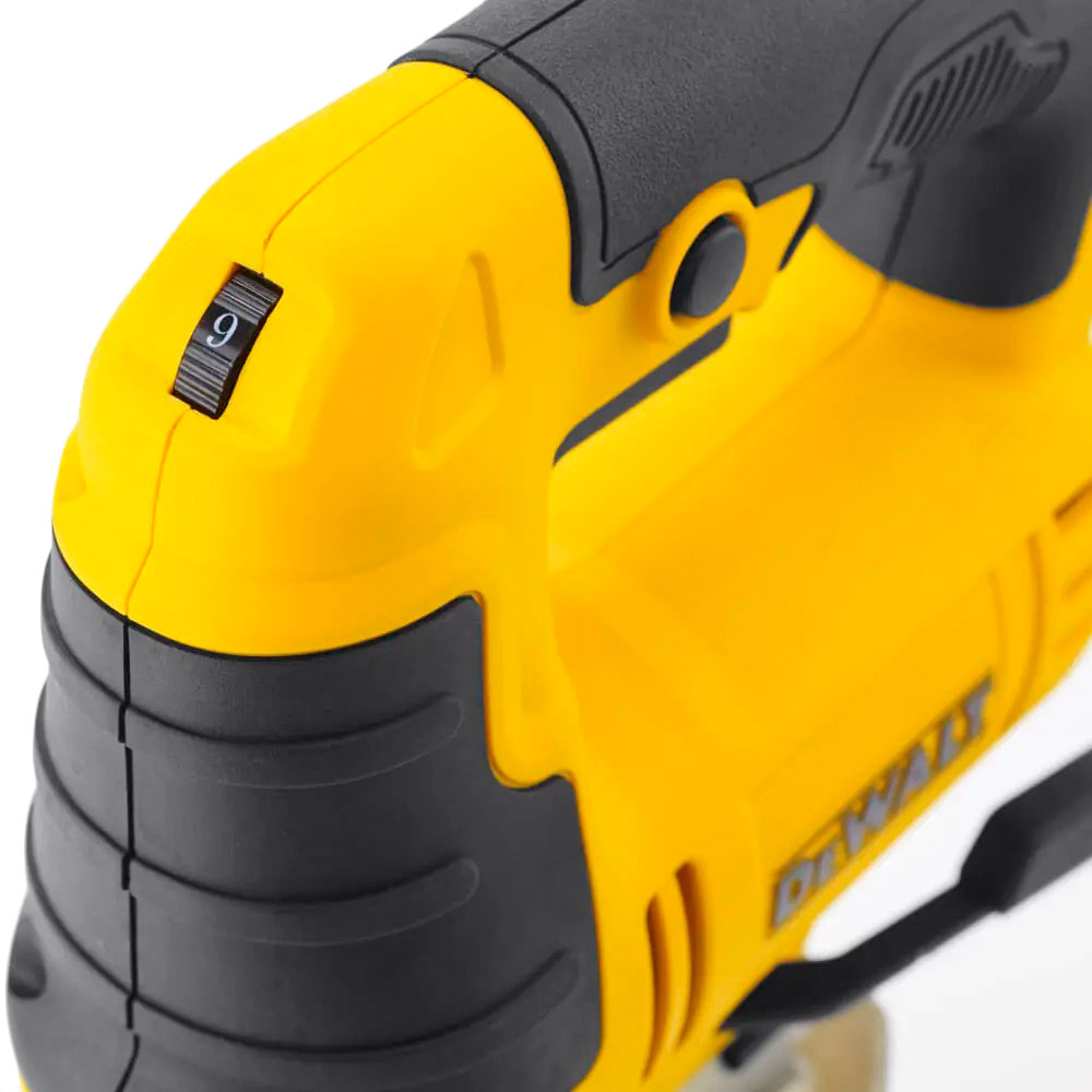 Зовнішній вигляд Електролобзик DEWALT 650 Вт (DWE349)