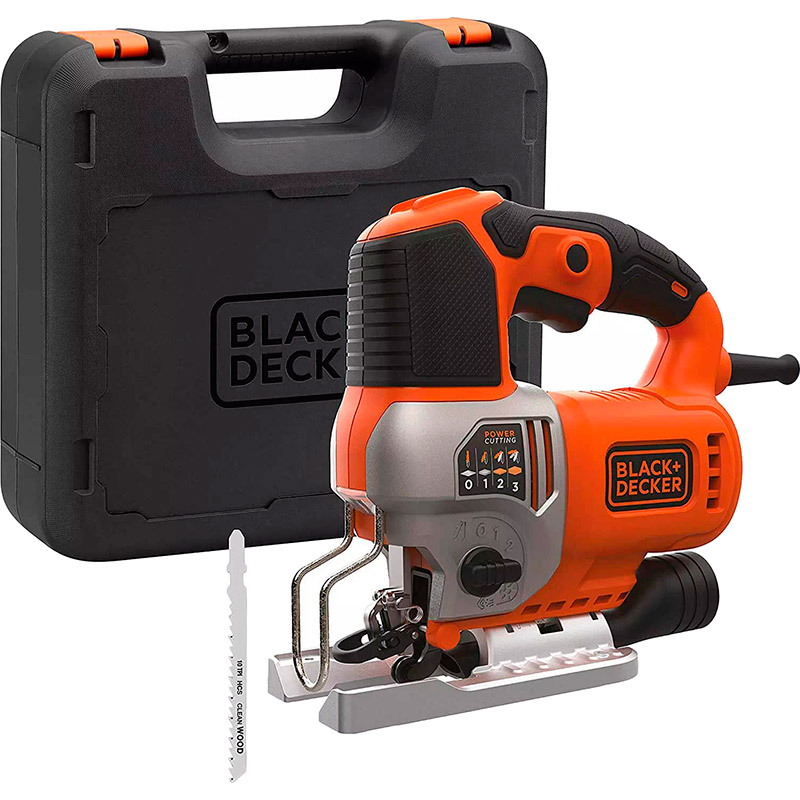 Електролобзик BLACK&DECKER BES610K Потужність 650