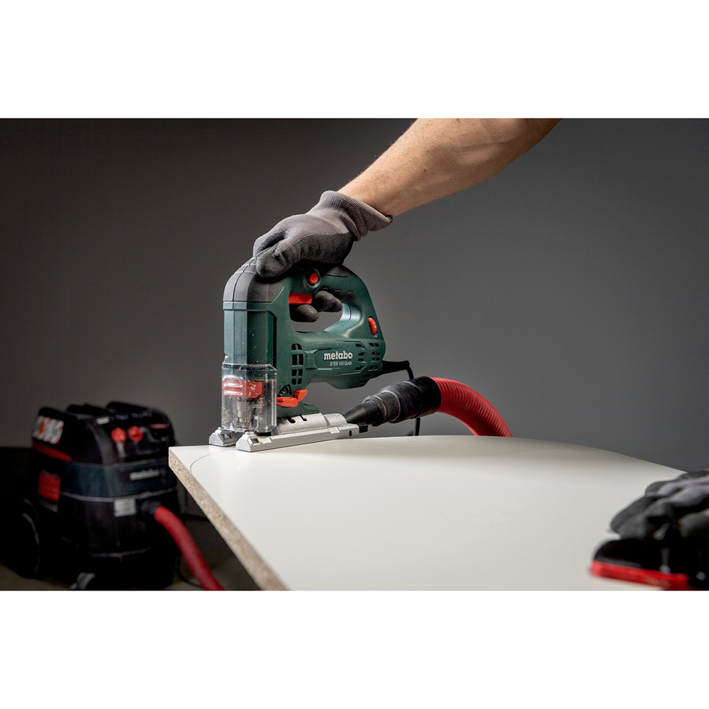 Лобзик METABO STEB 100 Quick (601110000) Глибина пропилювання деревини 100