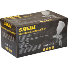 Краскопульт SIGMA HVLP 1.3 мм + 1.8 мм (6812151) Краскопульт SIGMA HVLP 1.3 мм + 1.8 мм (6812151)