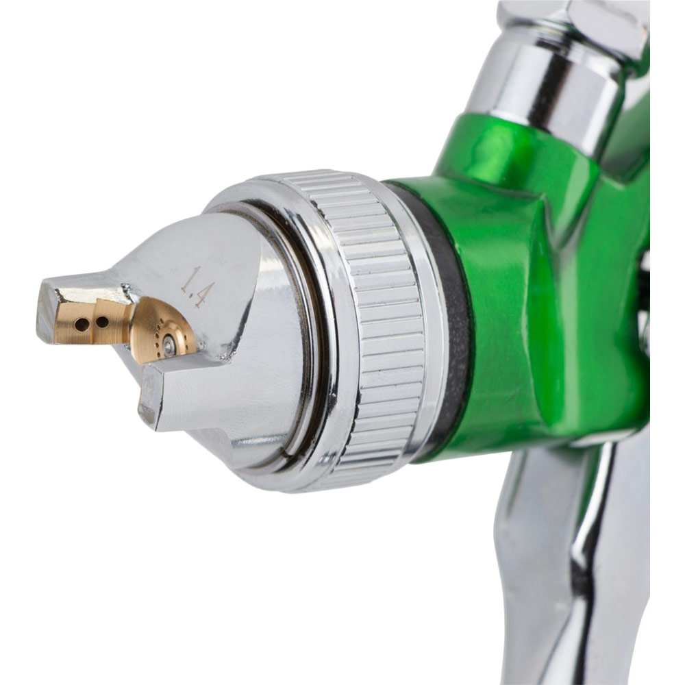 Краскопульт SIGMA HVLP 1.4 Green (6812021) Краскопульт SIGMA HVLP 1.4 Green (6812021) Диаметр форсунки 1.4