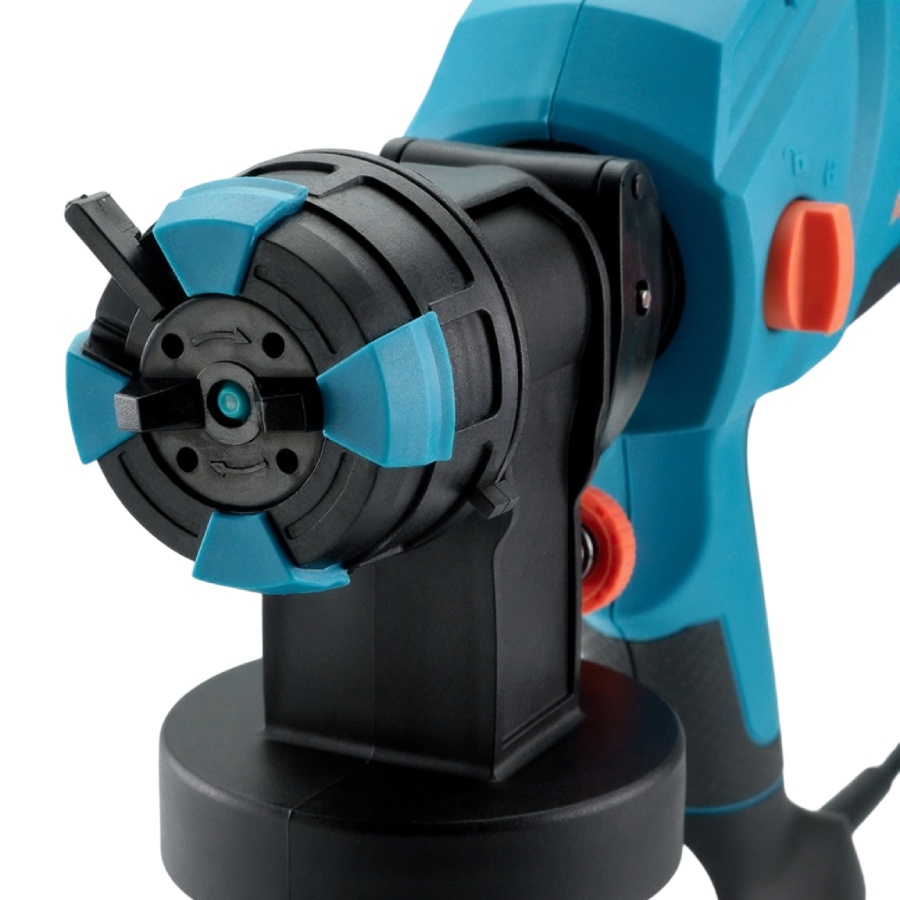 Краскопульт STURMAX SGM9670P Комплектація фарбопульти; віскозиметр – 1 шт; голка для очищення сопла – 1 шт; форсунки – 4 шт (1 встановлена); щітка – 1 шт; регулювальне кільце – 1 шт; інструкція