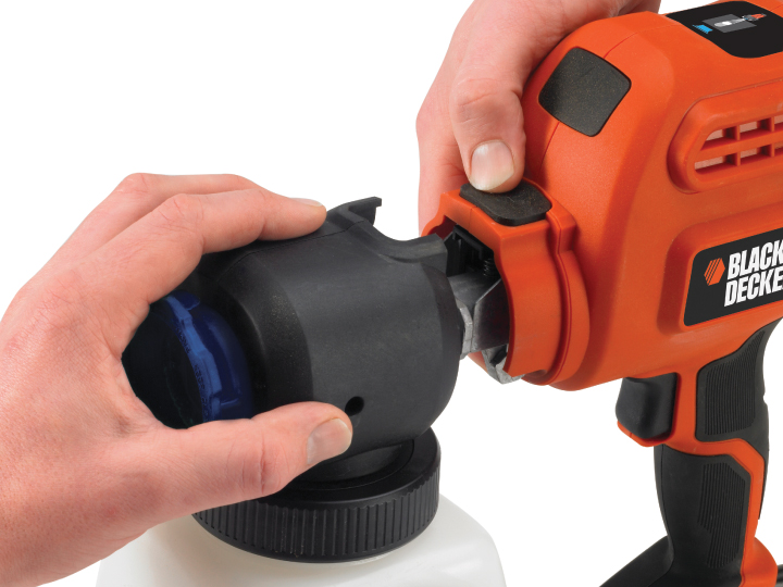 Краскопульт BLACK&DECKER BDPS200 Мощность 120