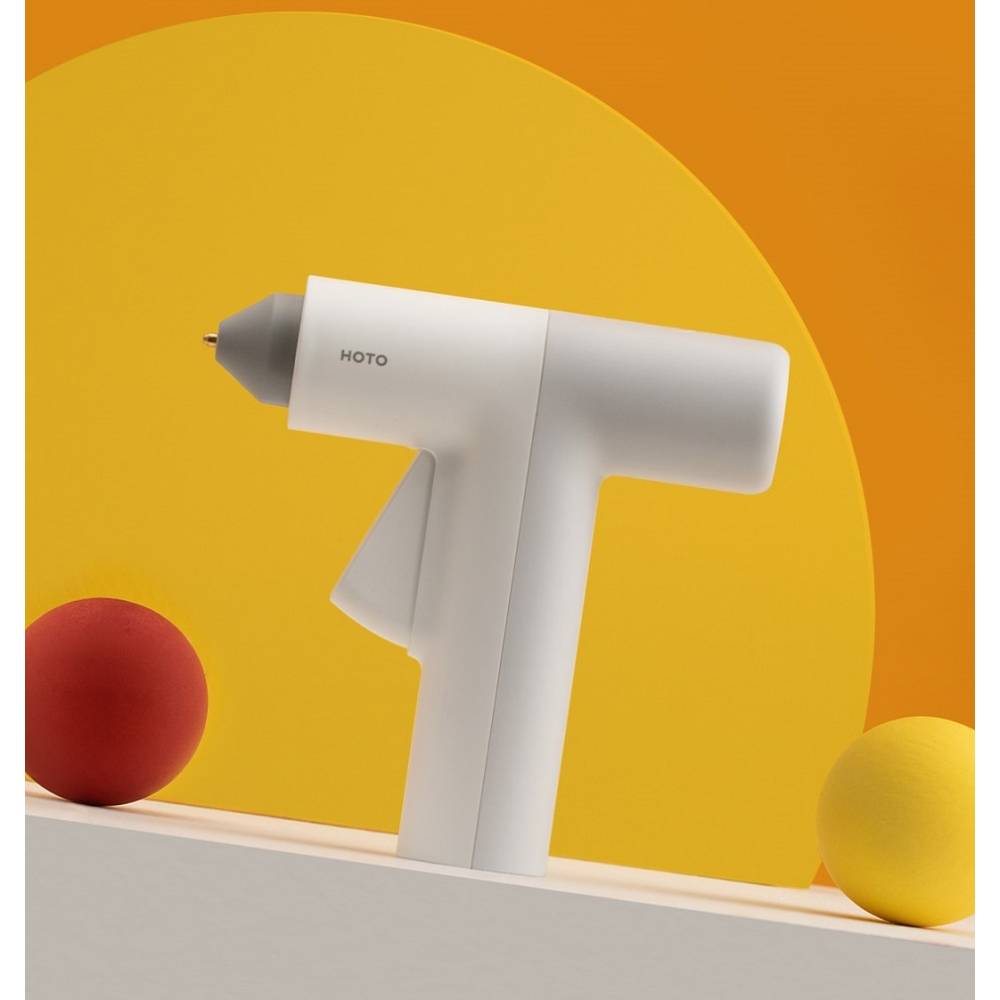 Клейовий пістолет HOTO Lithium Battery Glue Gun White (QWRJQ001) Час нагрівання 30