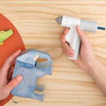 Клейовий пістолет HOTO Lithium Battery Glue Gun White (QWRJQ001)