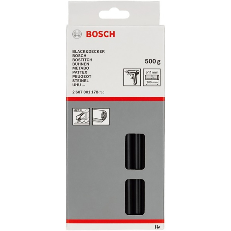 Клеевые стержни BOSCH Black 500 г (2.607.001.178)