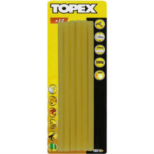 Клейові стрижні TOPEX Yellow 12 шт. (42E171)