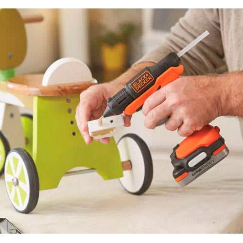 Клейовий пістолет BLACK & DECKER BDCGG12N Час нагрівання 60