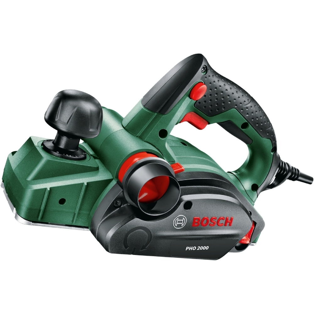 Електрорубанок BOSCH PHO 2000 380Вт (0.603.2A4.100) Глибина стругання 2