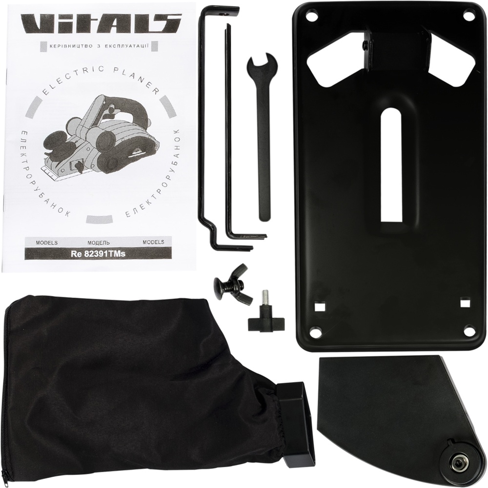 Рубанок VITALS Professional Re 82391TMs (53983P) Глубина выборки паза 15