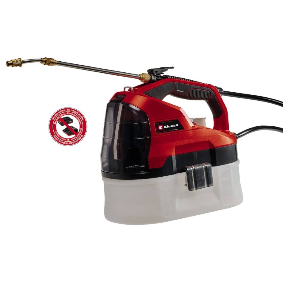 Опрыскиватель EINHELL GE-WS 18/35 Li - Solo (3425210) Способ транспортировки (переноса) в руках (ручной)