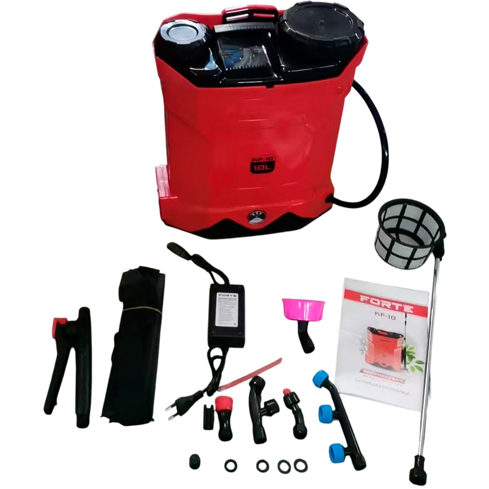 Опрыскиватель Forte KF-10 Способ транспортировки (переноса) за спиной (ранцевый)