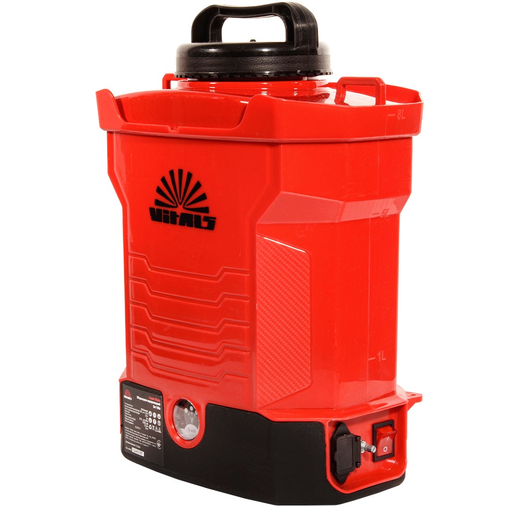 Обприскувач VITALS Sm 108о (218609) Спосіб транспортування (перенесення) за спиною (ранцевий)