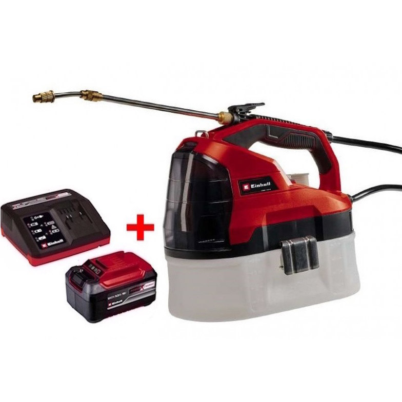 Опрыскиватель EINHELL GE-WS18/35LiKit PXC 18В (3425210K) Габариты 345 x 222 x 300