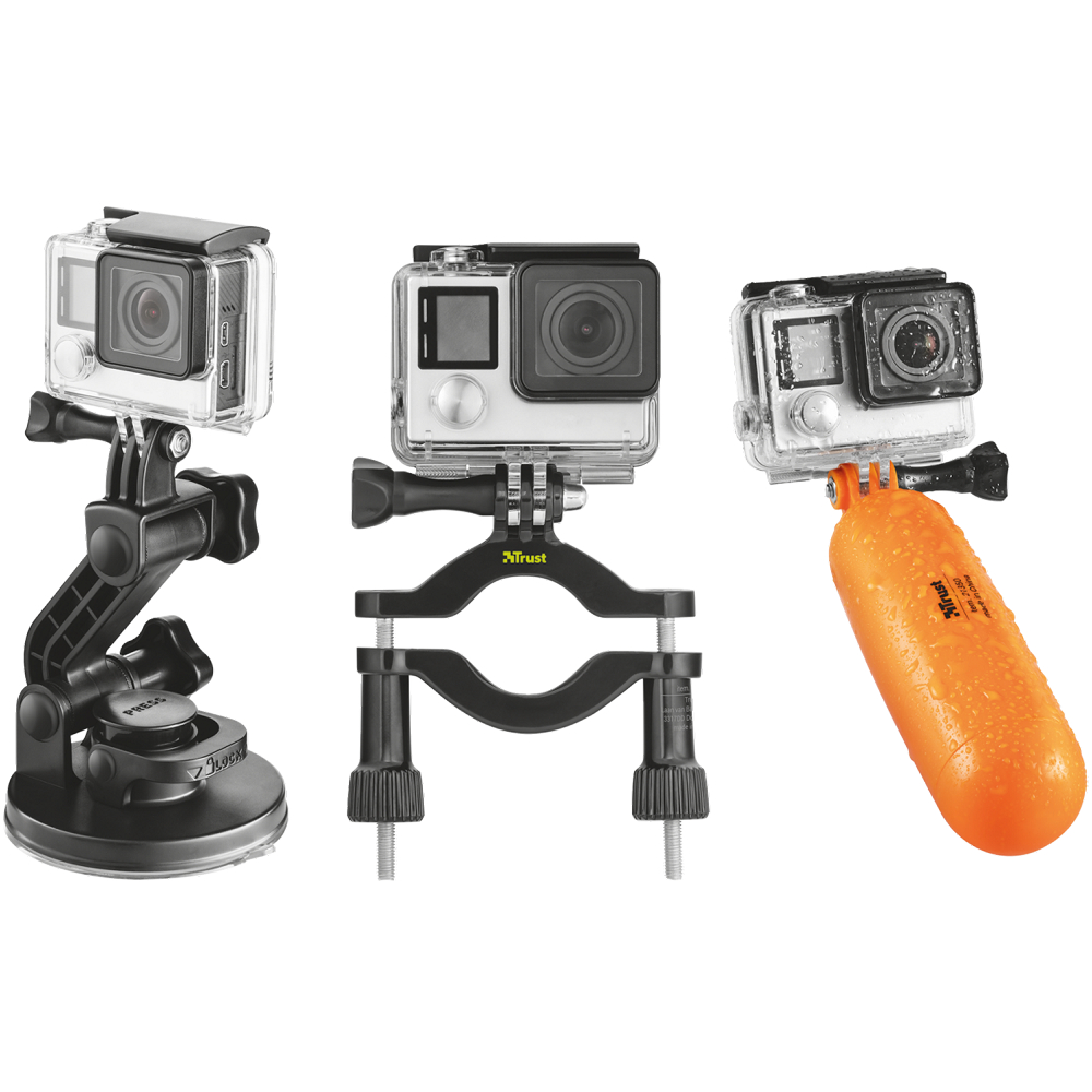 Комплект креплений TRUST Action Cam Multipack (21483)