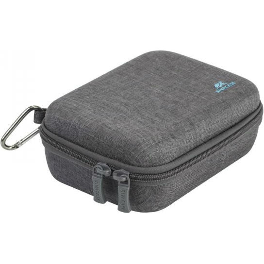 Чехол RIVACASE 7511 Action camera Canvas Case Особенности материала EVA, полиэстер, водоотталкивающая ткань.