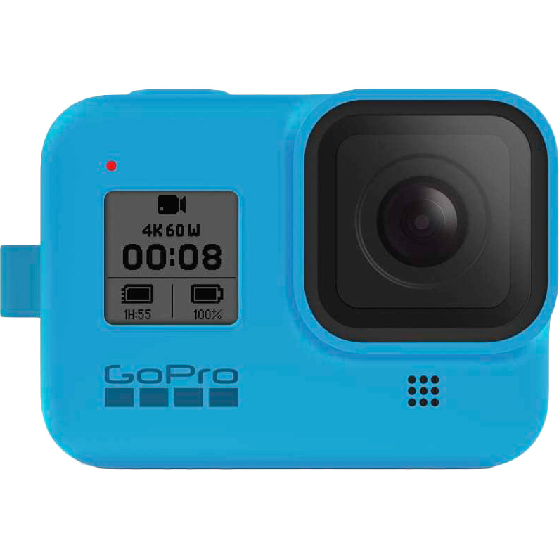 Чохол GOPRO Sleeve&Lanyard HERO8 Blue (AJSST-003) Додатково материал - силикон