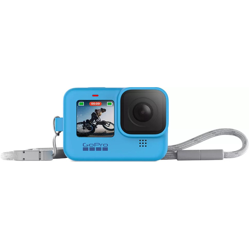 Чохол GOPRO Sleeve&Lanyard Blue для HERO9 Black (ADSST-003) Чохол GOPRO Sleeve&Lanyard Blue для HERO9 Black (ADSST-003)