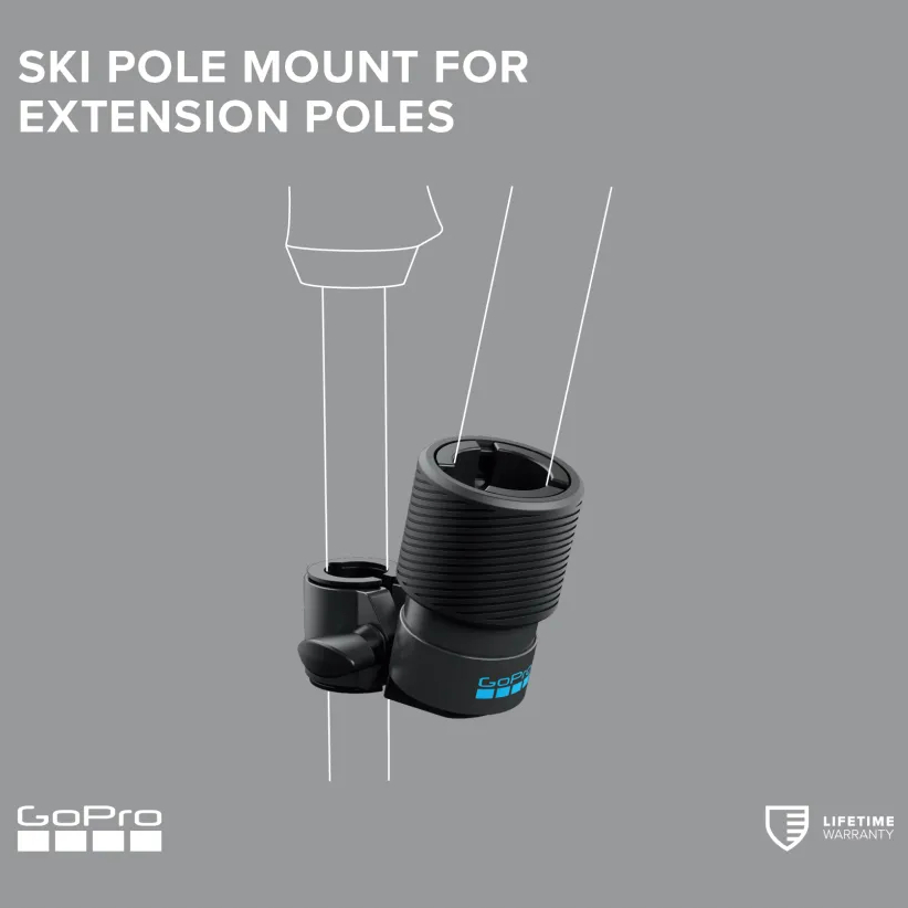 Кріплення GOPRO для лижних палиць Ski Pole Mount (ASKIM-001) Сумісність GoPro 11