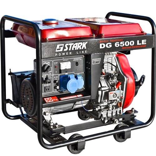 

Генератор STARK DG 6500 LE (260010050), Генератор дизельний DG 6500 LE (260010050)