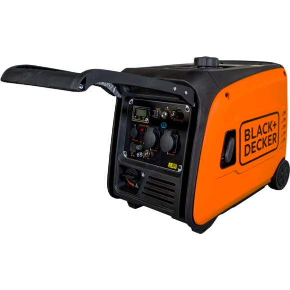 Зовнішній вигляд Генератор інверторний бензиновий Black&Decker ATS BXGNI4000E