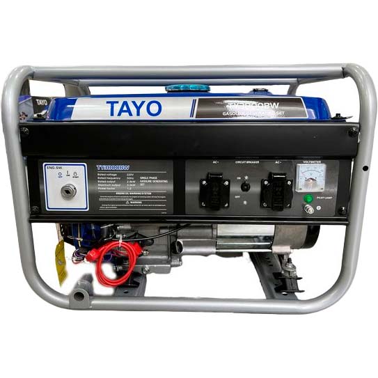 Бензиновий генератор TAYO TY3800B 2.8 Kw Blue No Wheels