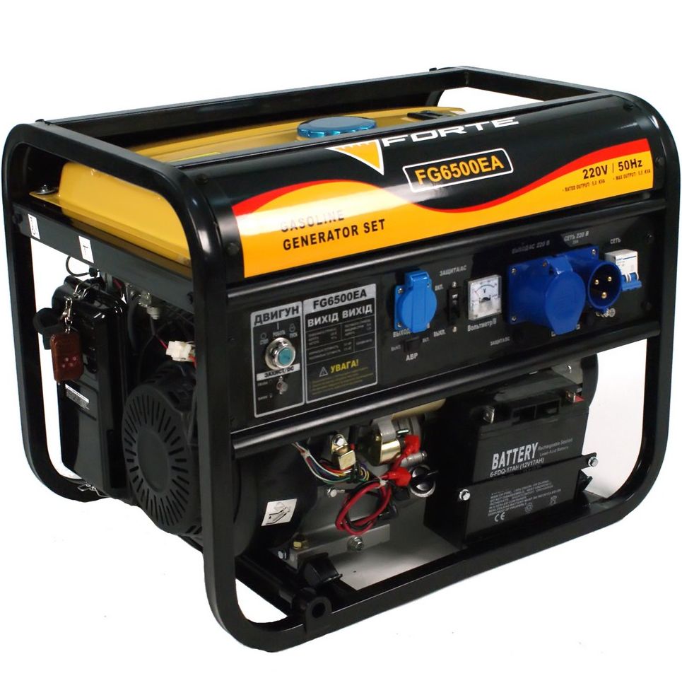 

Генератор FORTE FG6500EA (44341), Генератор FG6500EA