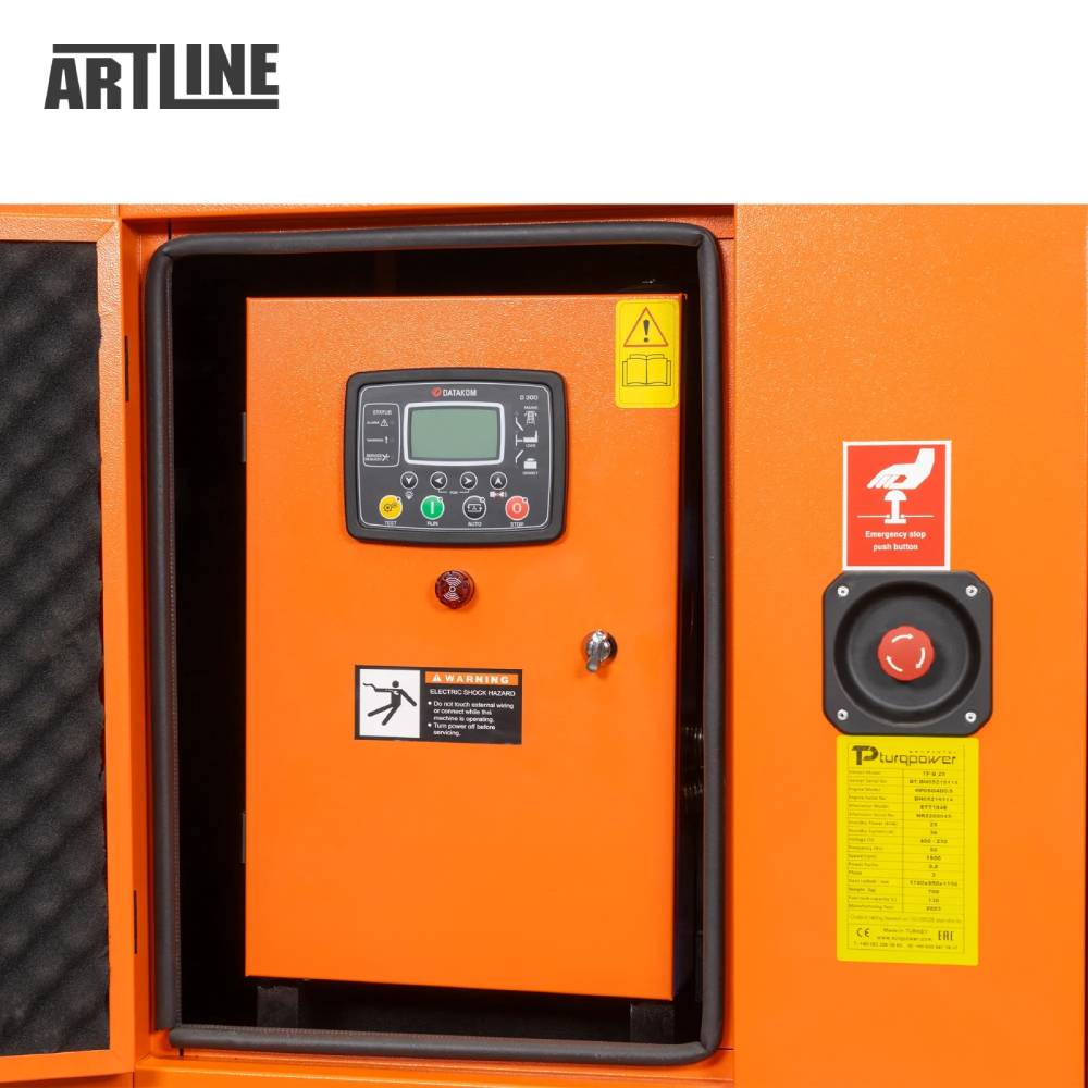 Замовити Генератор дизельний TURQPOWER TP-B 25 Baudouin 18kW 20kW Max (4M06G25/5)