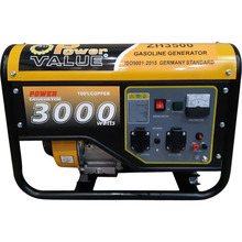 Генератор бензиновый POWER VALUE ZH3500YD 2,8 кВт