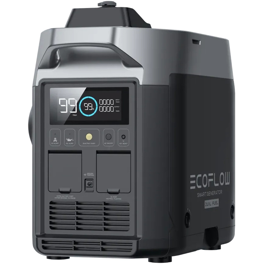 Генератор двопаливний ECOFLOW Dual Fuel Smart Generator (ZDG200-EU) Тип альтернатора інверторний