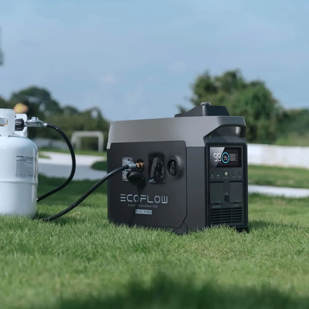 Зовнішній вигляд Генератор двопаливний ECOFLOW Dual Fuel Smart Generator (ZDG200-EU)