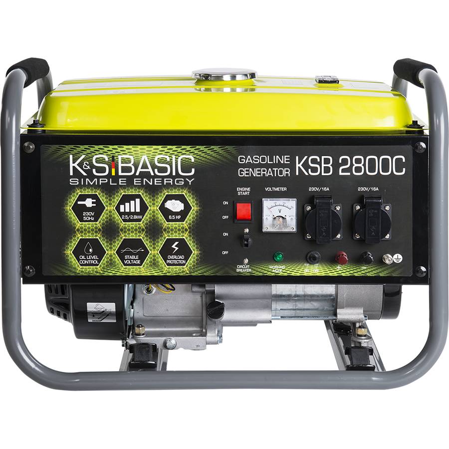 Генератор бензиновий KONNER&SOHNEN Basic KSB 2800C