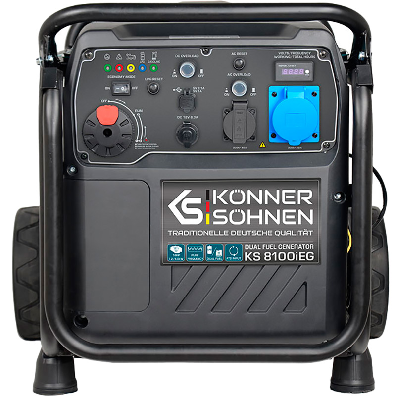 Генератор KONNER&SOHNEN KS8100IEG Тип альтернатора инверторный