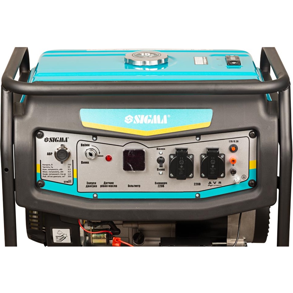 Изображение Генератор бензиновый SIGMA 5.0/5.5кВт (5710311)