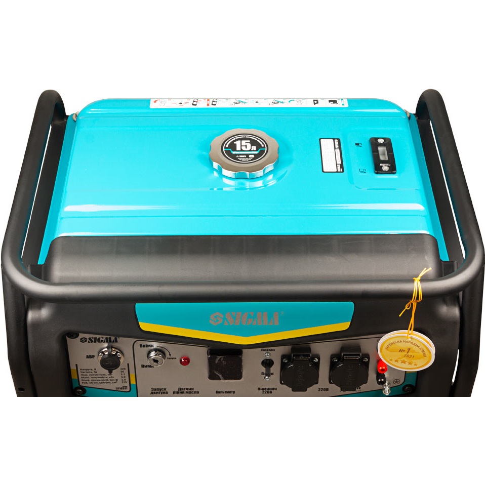 Обзор Генератор бензиновый SIGMA 5.0/5.5кВт (5710311)