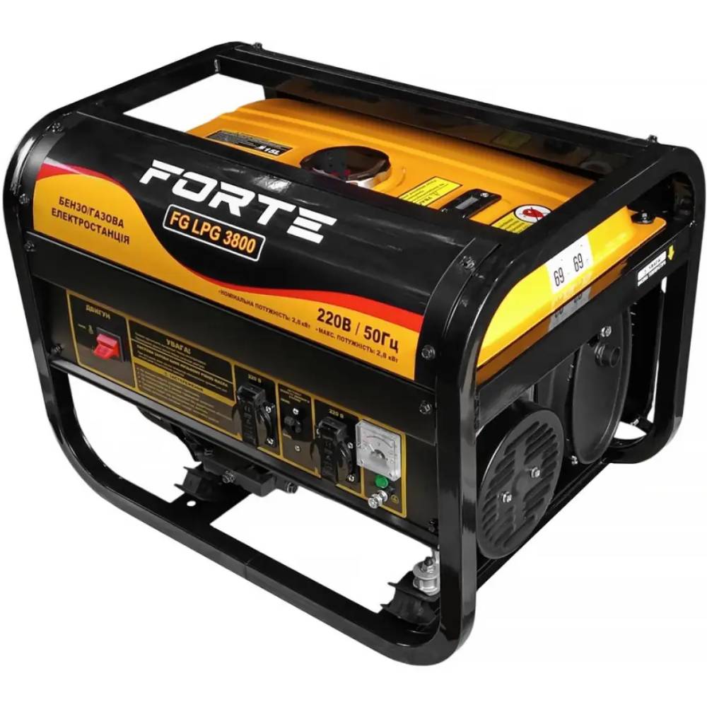 Генератор Forte FG-LPG3800 (58391) Генератор Forte FG-LPG3800 (58391)