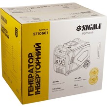 Генератор інверторний бензиновий SIGMA 4.0/4.2 кВт (5710661)