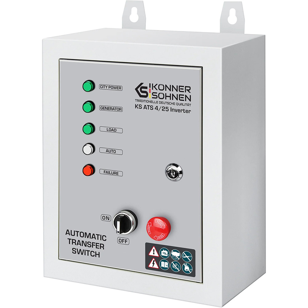 Автоматичне введення резерву KONNER&SOHNEN KS ATS 4/25 Inverter (KSATS4/25INVERTER)