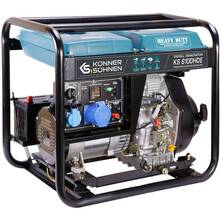 Генератор дизельный KONNER&SOHNEN EURO V 230В 5.5/5.0кВт (KS6100HDE)