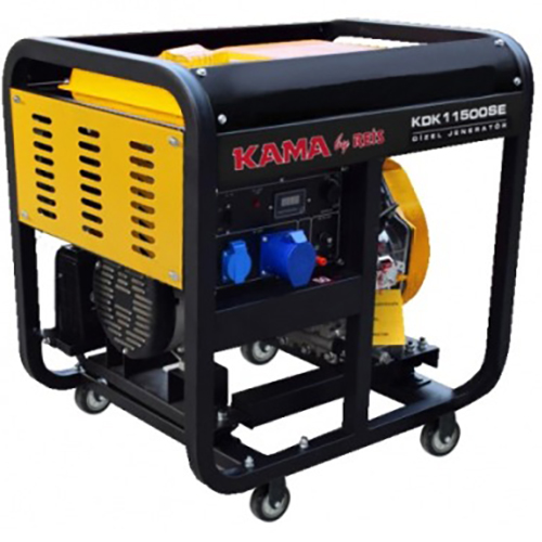 Генератор дизельный KAMA однофазный 230V, 11KVA (KDK11500SE) Генератор дизельный KAMA однофазный 230V, 11KVA (KDK11500SE)