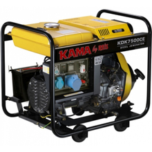 Генератор дизельный KAMA 230V 6.9KVA (KDK7500CE)
