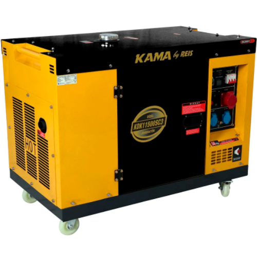 Генератор дизельний KAMA 230/400V (KDK11500SC3) Генератор дизельний KAMA 230/400V (KDK11500SC3)