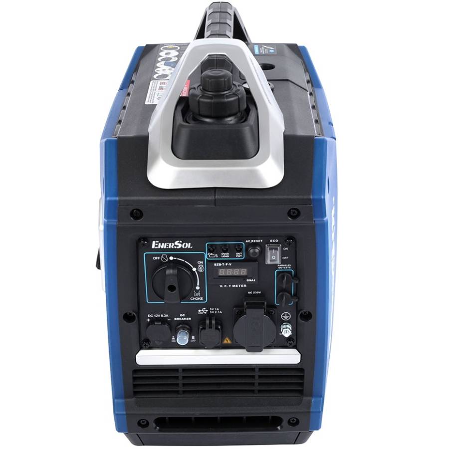 Генератор бензиновый ENERSOL EPG-2000ISQ Blue Генератор бензиновый ENERSOL EPG-2000ISQ Blue Тип альтернатора инверторный
