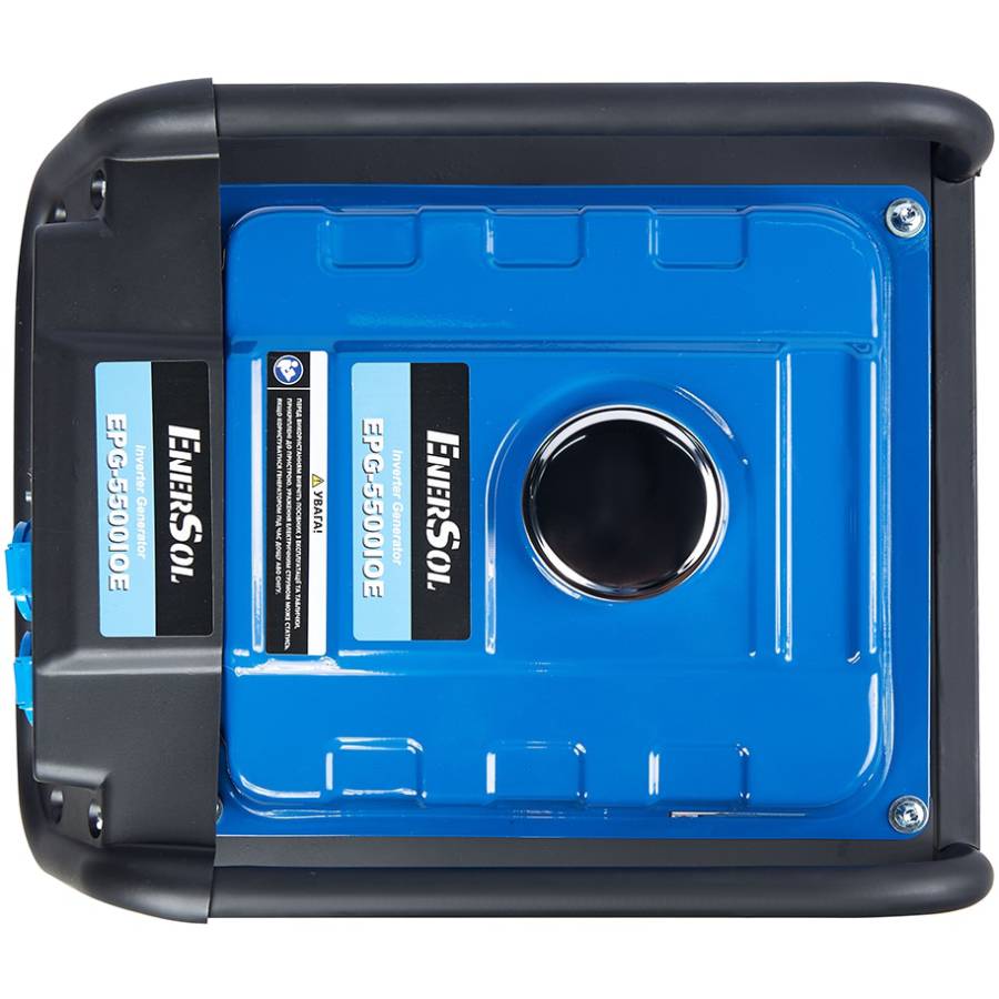 Генератор бензиновый ENERSOL EPG-5500IOE Blue Фото Генератор бензиновый ENERSOL EPG-5500IOE Blue